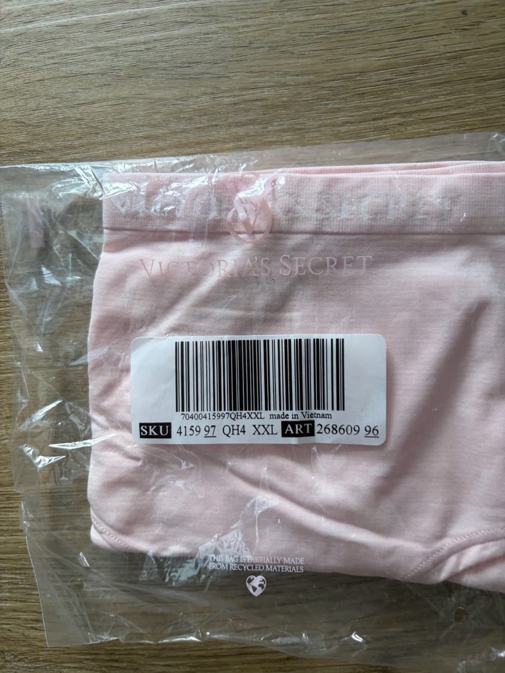 Victoria's Secret Light Pink Hipster Panty